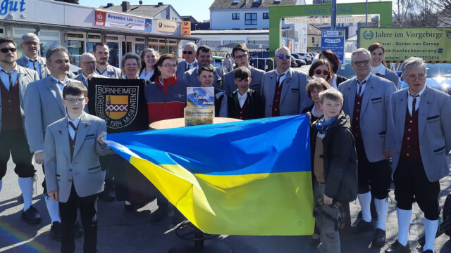 Nach dem Spendenkonzert zugunsten der Ukrainischen Flüchtlinge 2022